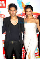 Deepika and Siddharth Mallya at Kingfisher Calendar Event Photos