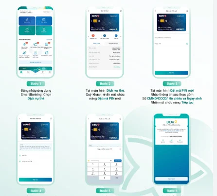 Kich hoat app BIDV Smart Banking