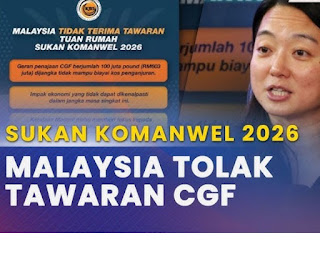 Tolak jadi tuan rumah Sukan Komanwel 2026