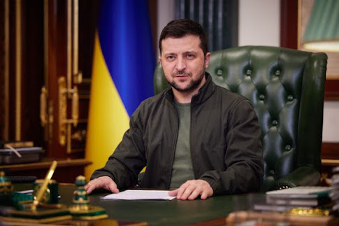 Ukraine's President Volodymyr Zelensky was 'engaged in an automobile accident,' according to a spokeswoman.