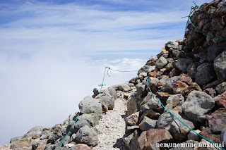 剣が峰山頂付近２