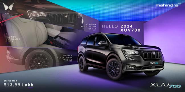 Mahindra Launches the 2024 XUV700