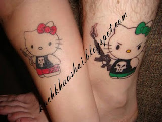 Matching Tattoos on Cool Matching Tattoos   Kuch Khaas Hai