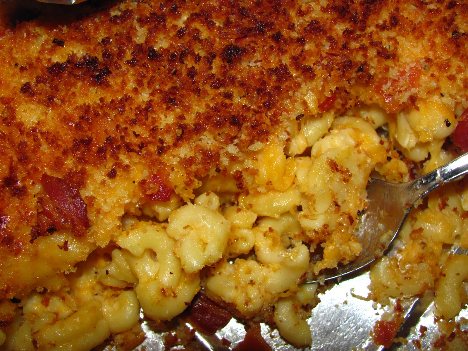 For the Love of Food: Crunchy Bacon Macaroni and Cheese