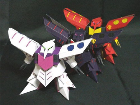 AMX004 Qubeley Papercraft