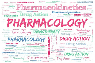 Pharmacology word cloud.