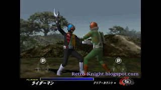 Riderman vs Kamen Rider V3