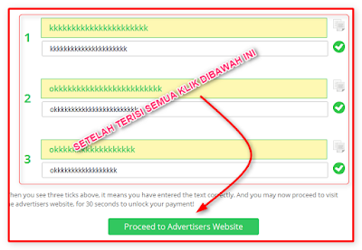 panduan pendaftaran dan cara klik di paidverts