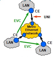 Metro Ethernet service and network details