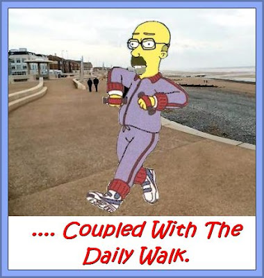 The Daily Power Walk Was De Rigueur