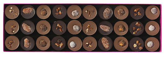 Écrin de 30 chocolats pralinés Fauchon