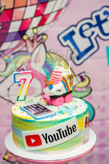 Increíble pastel de Unicornio para Fiesta Infantil