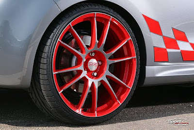 Modified VW Golf R Sport -Wheels cool color pictures