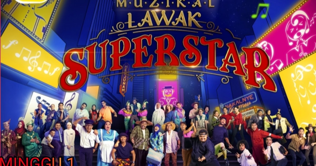 Live Streaming Muzikal Lawak Superstar 2019 Minggu 1 - OH ...