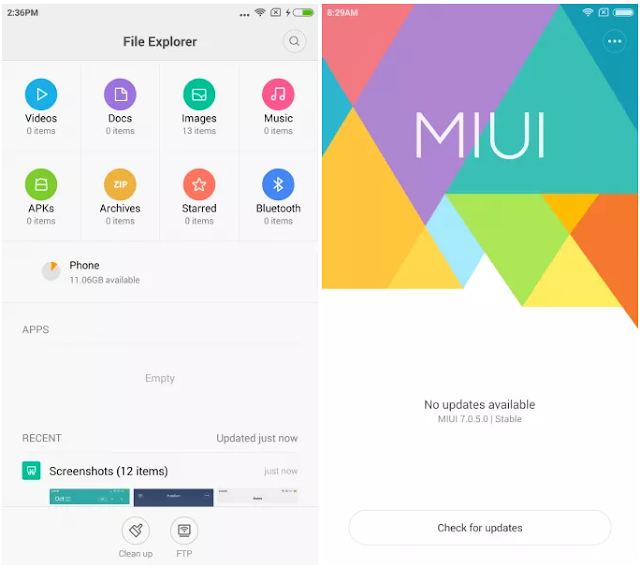 Update MIUI 7 Global Stable Version For Xiaomi