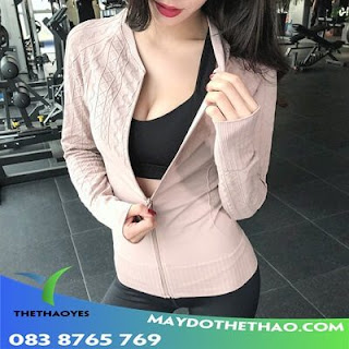 Công ty may áo khoác tập gym nữ | Thể Thao Yes quận 9