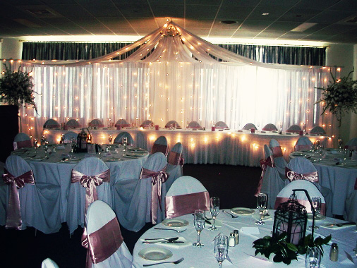 The theme was Dusty Pink Arabian Night Backdrop Bridal Table 