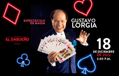 GUSTAVO LORGIA en el Teatro El Ensueño – Bogotá