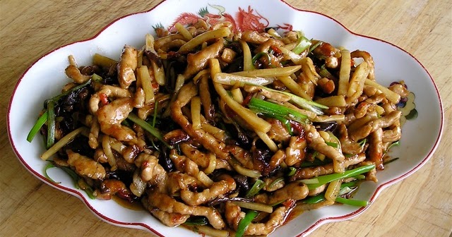  Traditional Chinese Recipes Yu Xiang Zhu Rou Si Fish 