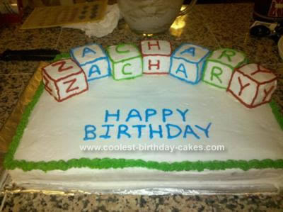 alphabet cakes