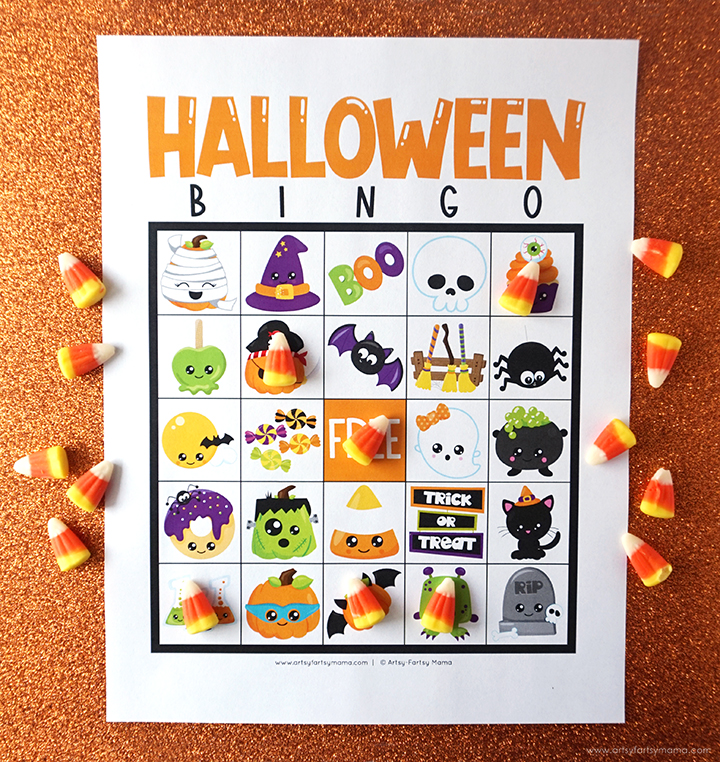 Free Printable Halloween Bingo