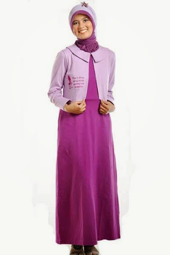 Gambar Model Baju Muslim Remaja  Wanita 2021