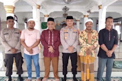 Sambang/Silaturahmi di Mesjid At-Taqwa, Kasat Binmas Ajak Jaga Sitkamtibmas