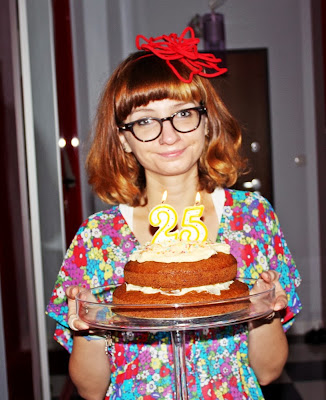 Mój urodzinowy tort marchewkowy