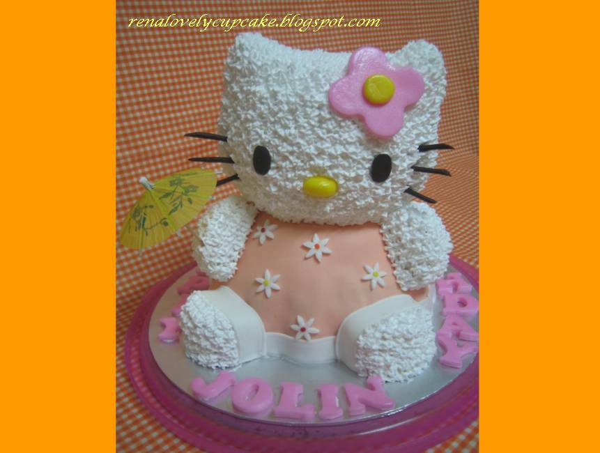 How To Make A Hello Kitty Birthday Cake. 3D Hello Kitty Birthday Cake