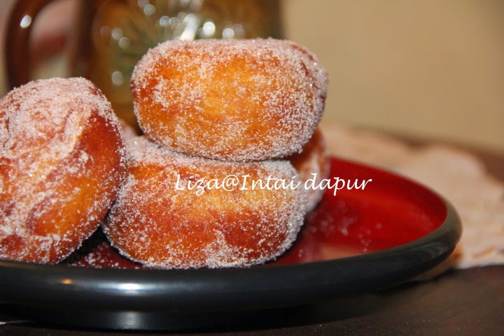 INTAI DAPUR: Donut Super Lembut.wallaaaaa