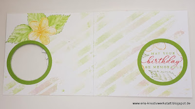 Tropische Peek-A-Boo Karte zum Geburtstag Stampin' Up! www.eris-kreativwerkstatt.blogspot.de