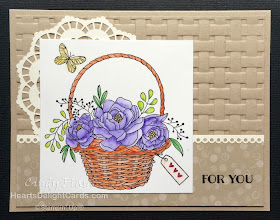 Heart's Delight Cards, Blossoming Basket Bundle, Blogiversary, Blog candy, Stampin' Up!