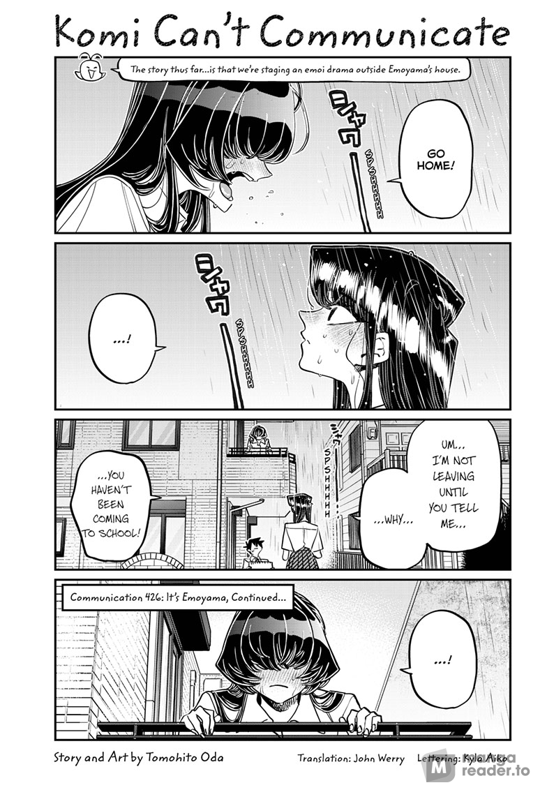 Komi Can't Communicate Manga Online