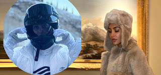 Kim Kardashian Embraces Winter Glamour wearing Fur Coat & Hat on New Year's Getaway