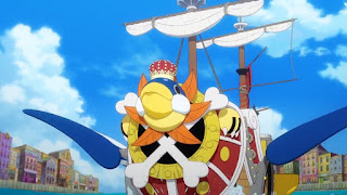 ワンピース 劇場版スタンピード コウテイペンギン サウザンド・サニー号 Thousand Sunny Emperor Penguin Mode