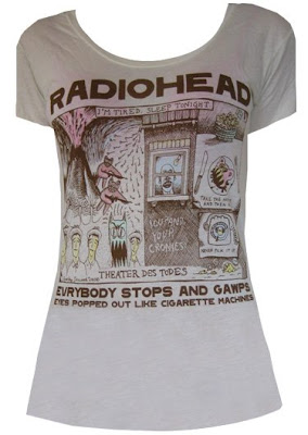 radiohead t shirt