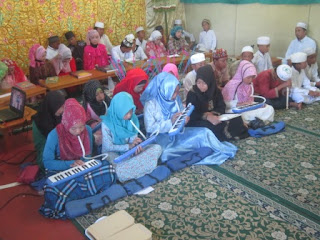 Prosesi Khataman Al Qur'an Siswa/i Kelas VI Tahun Pelajaran 2015/2016