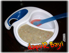 Gambar Resep Masakan MPASI Bubur Daging Sapi Kacang Merah Dapur Bayi Homemade