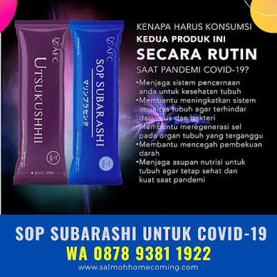 SOP Subarashi untuk Covid-19