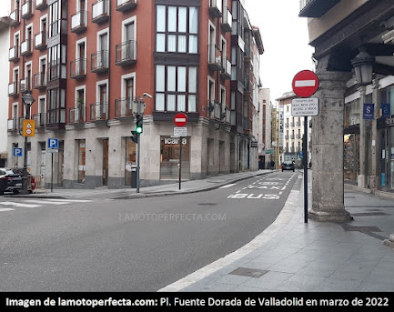 C. Cánovas del Castillo desde Pl. de Fuente Dorada después Valladolid