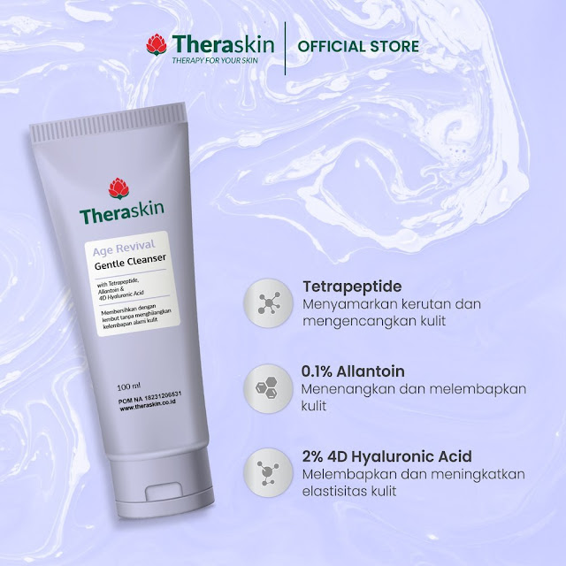 Kandungan/ingredient Theraskin Gentle Cleanser