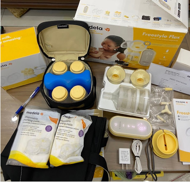 chi tiết máy hút sữa medela freestyle flex