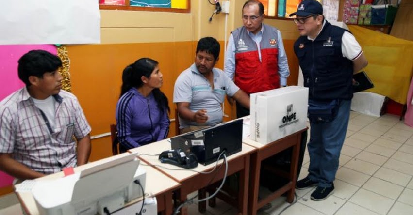 ELECCIONES 2018: Voto electrónico se aplicará a mayor escala en comicios regionales y ediles del próximo año - www.onpe.gob.pe