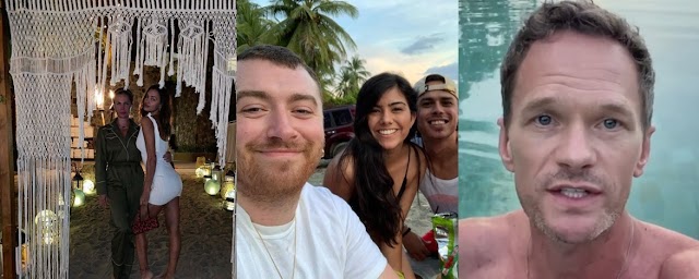 Varios famosos difrutaron de sus vacaciones en Costa Rica 