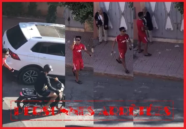مراكش.. المتورطان في سرقة فتاة بواسطة سلاح الأبيض وتهديد الشخص الذي صورهم في قبضة الشرطة القضائية