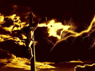 Crucifixion of Jesus Christ on the cross hd(hq) wallpaper download drawing art images for free