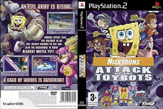  Tentunya tau dong dengan tokoh kartun yang ada pada permainan ini Password Lengkap Nicktoons: Attack Of The Toybots PS2