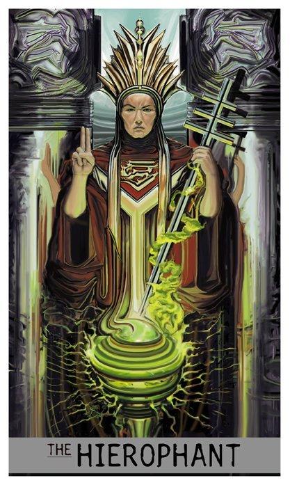 Tarot Magik by Beth: A Card A Day- "The Hierophant"