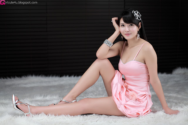 1 Cha Sun Hwa - Gorgeous Pink-very cute asian girl-girlcute4u.blogspot.com