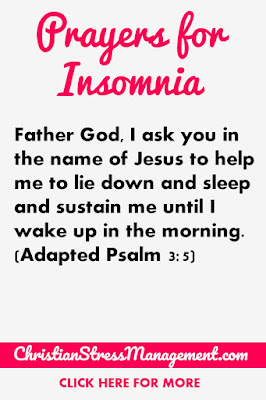 Prayers for insomnia